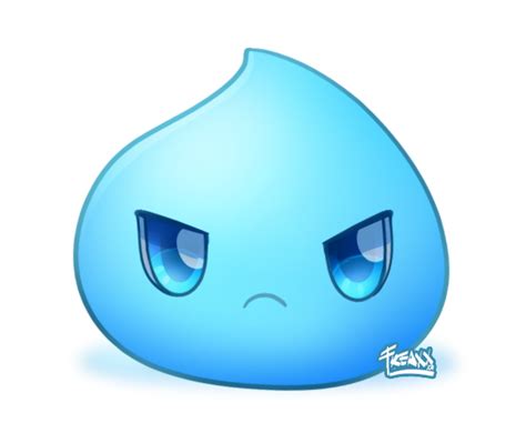 Water Slime Fan Art (Art by Me! | @JessicaFreaxx on Twitter!) Requested by Zonko91 : r/summonerswar