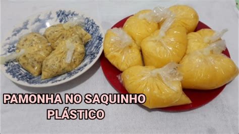 COMO FAZER PAMONHA NO SAQUINHO PLÁSTICO YouTube