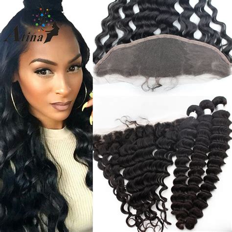 Aliexpress Buy X Ear To Ear Lace Frontal Closure With Bundles