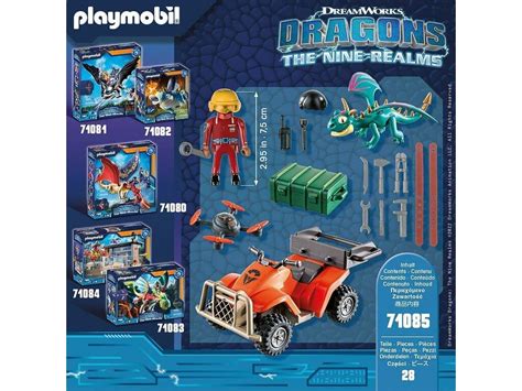 Playmobil Dragons Nine Realms Icaris Quad Playmobil Juguetilandia