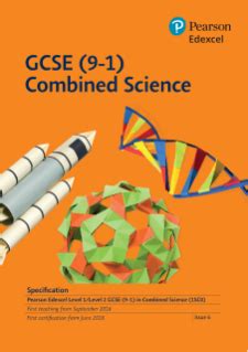 Edexcel Gcse Sciences Pearson Qualifications