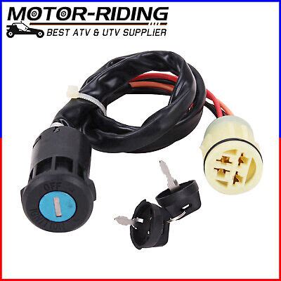 Ignition Key Switch For Honda TRX350TE Rancher Es 2000 2001 2002 03 04