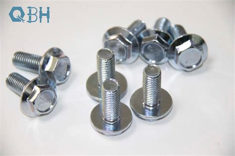 High Quality Carbon Steel Hex Flange Bolt Hex Bolt With Big Flange