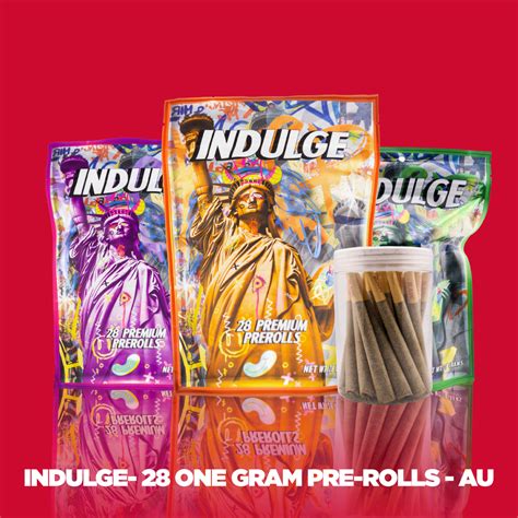 18 Indulge 28 1g Pre Rolls Blue Zushie