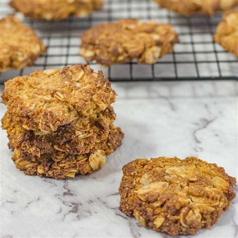 Keto Anzac Biscuits My Keto Kitchen