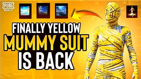 Yellow Mummy Suit Is Back Mythic Lobby Theme Release Date