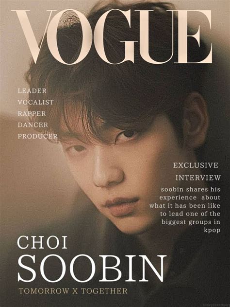 Choi Soobin Vogue En 2024 Afiches Creativos Fotos De Perfil Inspo