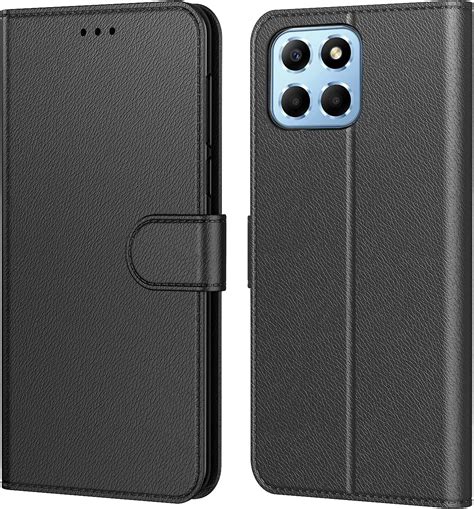 Tenphone Coque Pour Honor X6 Coque Honor X6 Etui Protection Housse Premium En Cuir Pu