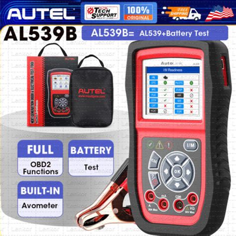 Autel Autolink Al B Battery Electrical Circuit Tester Obd Code