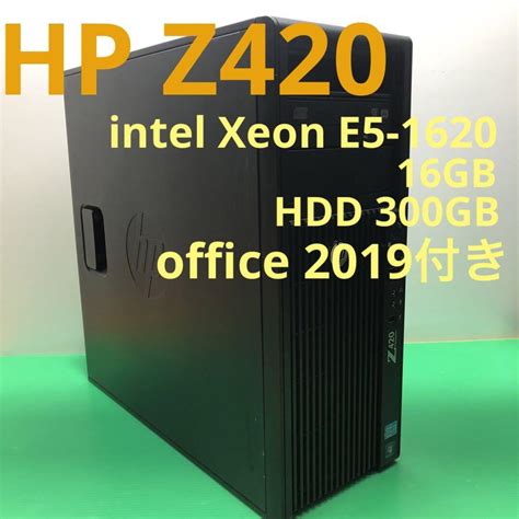 Hp Z420 Xeon E5 1620 3 60ghz メモリ 16gb 人気ブランド新作豊富 Swim Main Jp