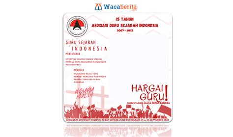 Ragam Twibbon HUT AGSI Ke 15 Tahun 2022 Waca Berita