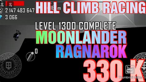 Hill Climb Racing Moonlander Ragnarok M Youtube