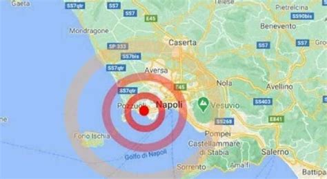 Terremoto Ai Campi Flegrei Di Avvertito Da Pozzuoli A Napoli