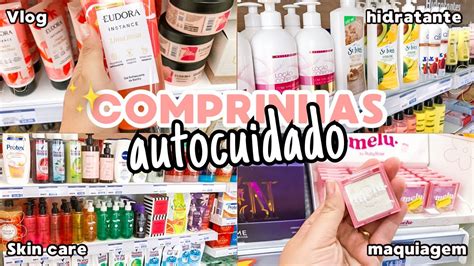 Vlog Comprinhas De Autocuidado Maquiagem Cabelo Skin Care Mostrei