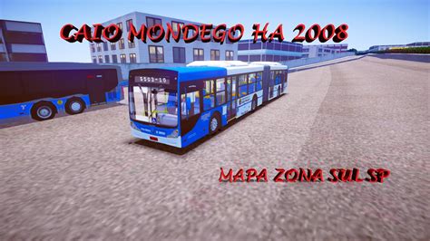 CAIO MONDEGO HA 2008 NA LINHA 6003 10 DO MAPA ZONA SUL SP PROTON BUS