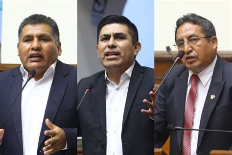 Jaime Quito Alex Flores Y Alfredo Pariona Renunciaron A La Bancada De PL