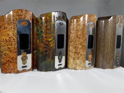 Stab Wood Mods Stabilized Wood Box Mod And Asmodus Box Mods For Sale