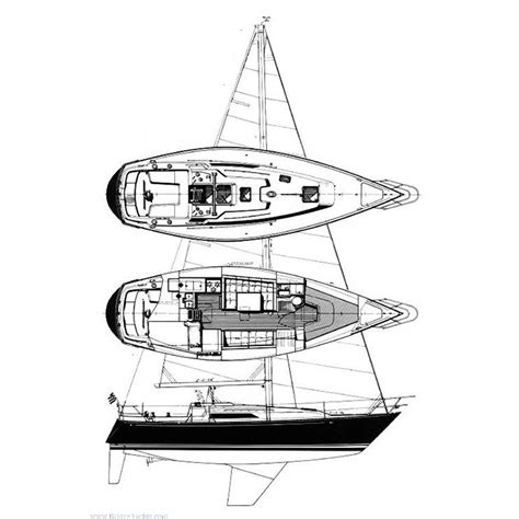 1984 34 9 Candc Yachts 35 Mkiii Cb