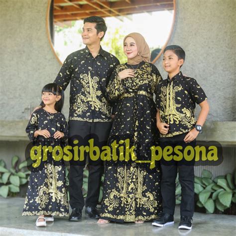 Jual BAJU BATIK COUPLE MODERN SARIMBIT BATIK COUPLE GAMIS BATIK COUPEL