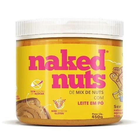 Pasta De Mix De Nuts Naked Nuts 450g Pasta De Amendoim Magazine Luiza