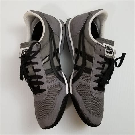 Asics Onitsuka Tiger Ultimate Gray Black Stripe Sn Gem