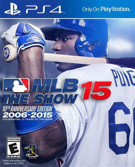 MLB 15 The Show 10th Anniversary Edition Playstation 4 Game