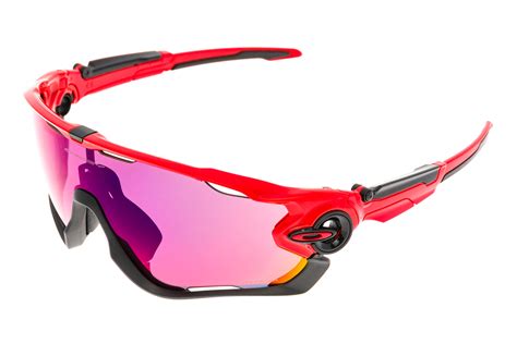 Oakley Jawbreaker Sunglasses Red Black Frame Pri The Pro S Closet