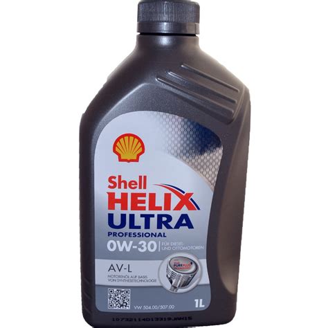 Shell Helix Ultra Professional Av L W Liter De Olie Concurrent