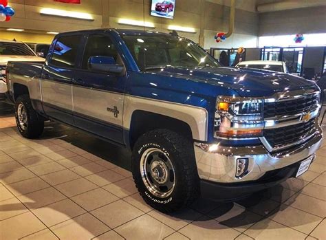 2 Tone Chevy Silverado Truck