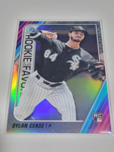 DYLAN CEASE 2020 Bowman Chrome ROY Favorites Rookie Insert ROYF DC