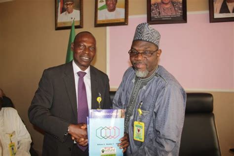 KWASU VC Prof Shaykh Jimoh Receives Journal For Technoscience Journal