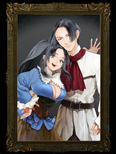 Pauline Asama And Aida Yukimasa Fata Morgana No Yakata Drawn By Kane