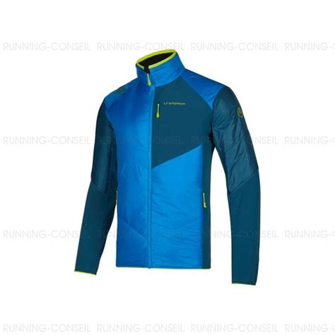 La Sportiva Ascent Primaloft Jkt Homme Electric Blue Storm Blue