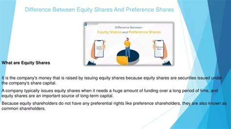 Ppt Difference Between Equity Shares And Preference Shares