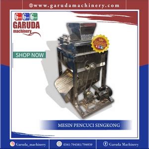 Jual Mesin Pencuci Singkong Surabaya Garuda Machinery