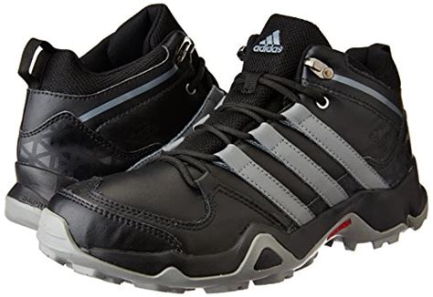 Adidas Mens Iron Trek Leather Black And Visgre Leather Trekking And