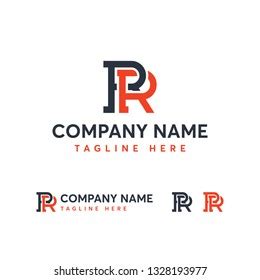 Rr Logo Design Template Stock Vector (Royalty Free) 1328193977 ...