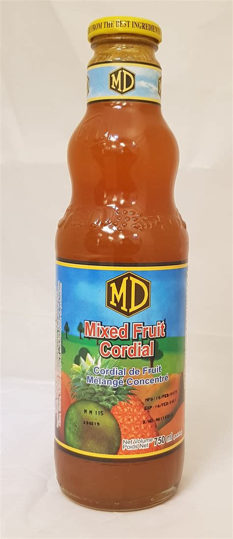 Md Mixed Fruit Cordial Aar Foods