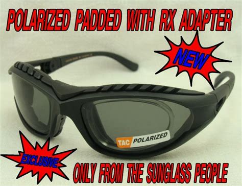 POLARIZED PADDED SUNGLASSES WITH RX INSERT | The Sunglass People ...