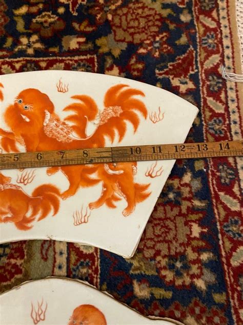 Hand Painted Red Lion Plaque Furniture And Home Living Home Decor Wall