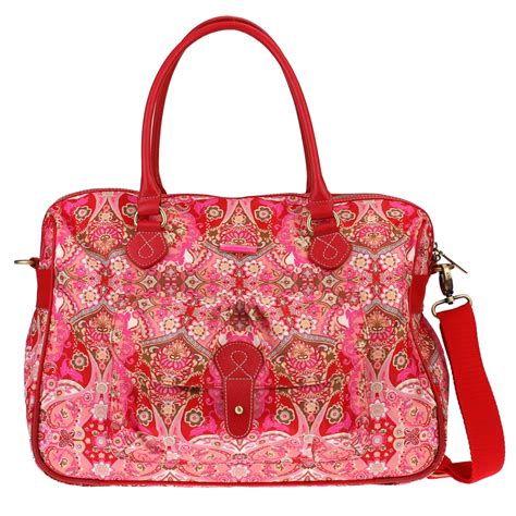 Oilily Summer Mosaic Carry All Laptoptasche Strawberry Oilily Taschen Oilily Carry All