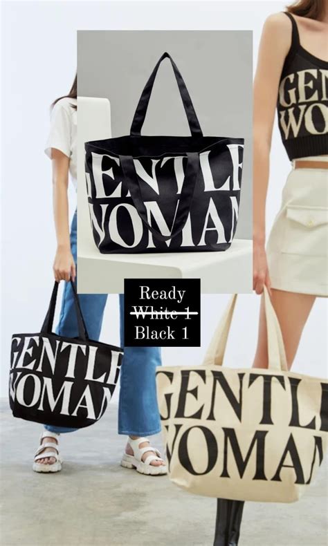 Gentle Woman Sling Bag Original Bangkok Thailand Totebag Ready Black