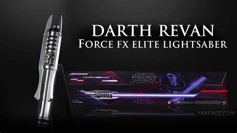 Darth Revan Black Series Force Fx Lightsaber Revealed Youtube