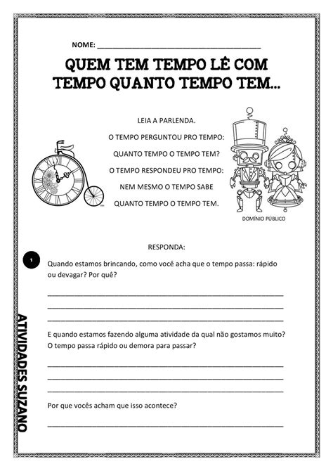 Atividades Linha Do Tempo Ano Braincp