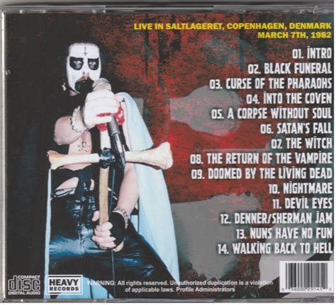 Mercyful Fate Satan Is Better Than God Cd Skilometal