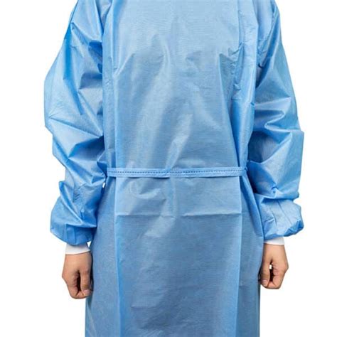 Aami Level 2 Isolation Gowns Durable Adjustable Breathable Protection”