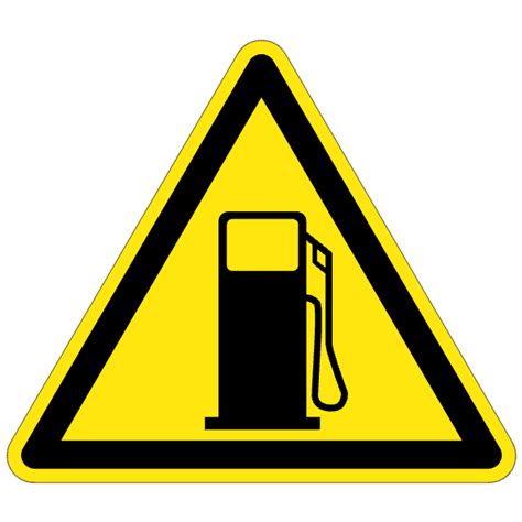 Carburant W204 étiquettes et panneaux de danger et de prévention