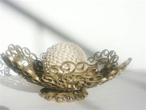 Gold Potpourri Bowl Decorative Bowl Metal Bowl Metallic by 222Lane, $32 ...