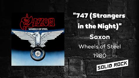 Saxon Strangers In The Night Youtube