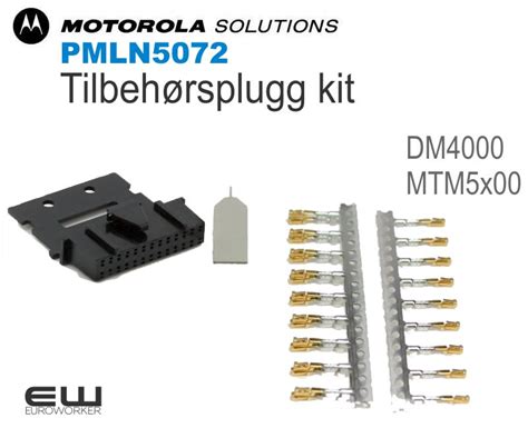 Motorola Tilbehørsplugg Kit Pmln5072a